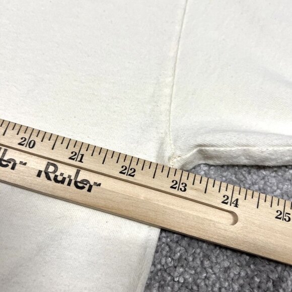 The Rolling Stone Zip Code T-Shirt Men's XL 2015 Pullover Double Sided Beige - Picture 5 of 10